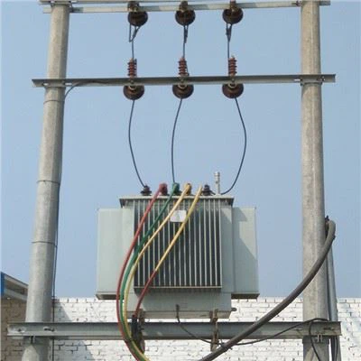 थ्री फेज़ इलेक्ट्रिक पावर पोल माउंटेड वितरण ट्रांसफार्मर